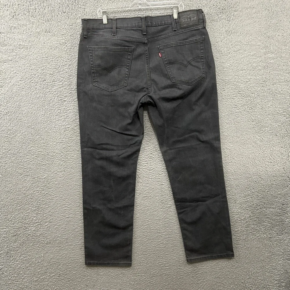 Levis Jeans Mens 38x32 Gray Denim 541‎ Athletic Fit Stretch American Red Tab